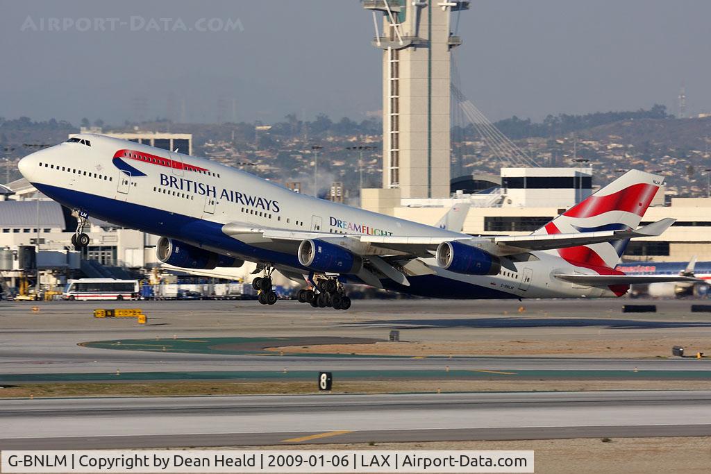 G-BNLM, 1990 Boeing 747-436 C/N 24055, British Airways G-BNLM (FLT BAW278), wearing 