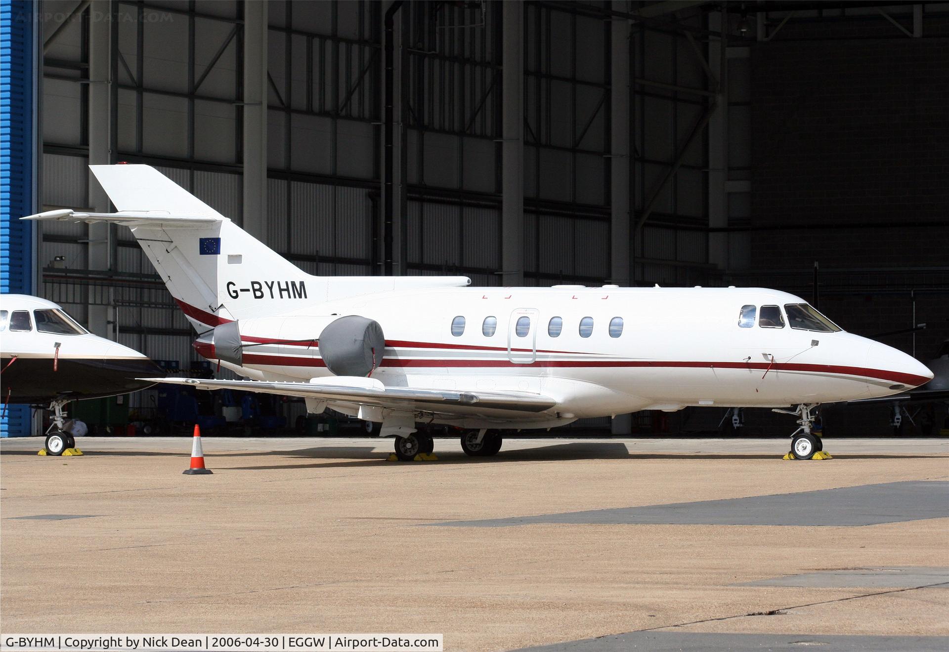 G-BYHM, 1993 British Aerospace BAe.125 Series 800B C/N 258233, EGGW