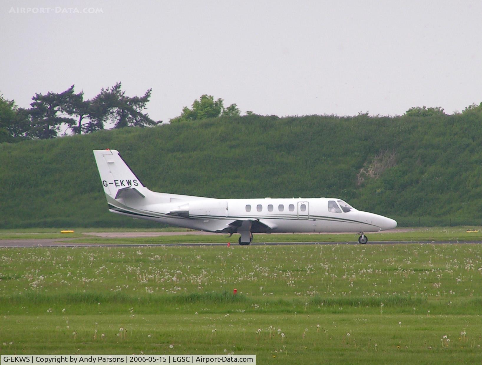 G-EKWS, 2001 Cessna 550 Citation Bravo C/N 550-0992, At Cambridge