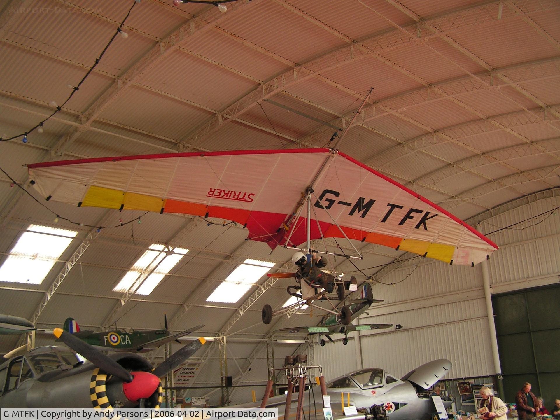 G-MTFK, Flexiform Sky Sails STRIKER/MOULT TRIKE C/N DIM-01, Preserved at Flixton Muuseum
