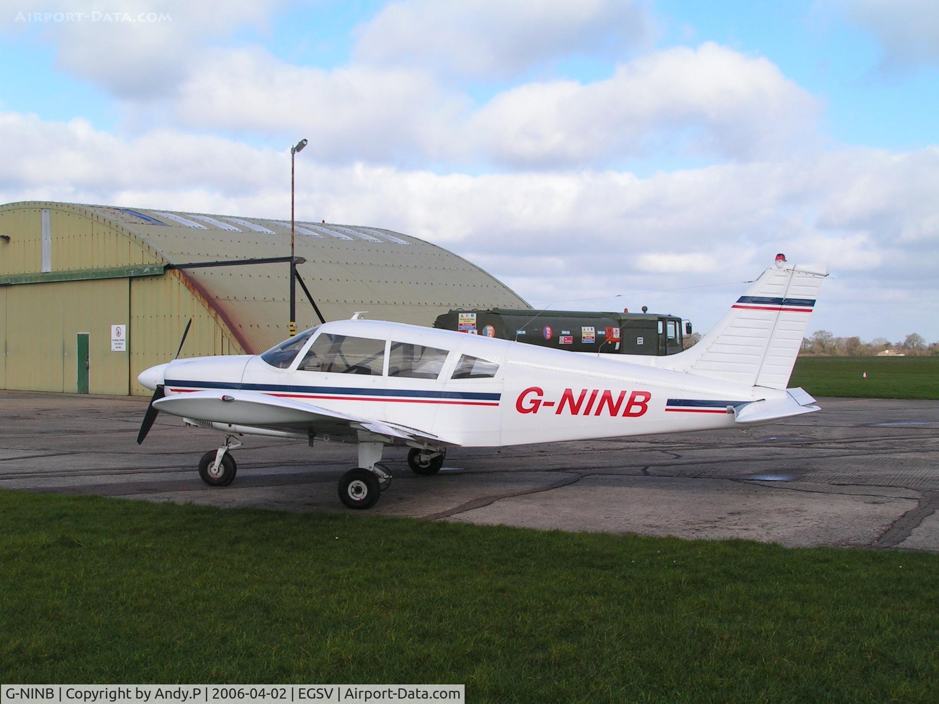 G-NINB, 1973 Piper PA-28-180 Cherokee C/N 28-7305234, At Old Buckenham