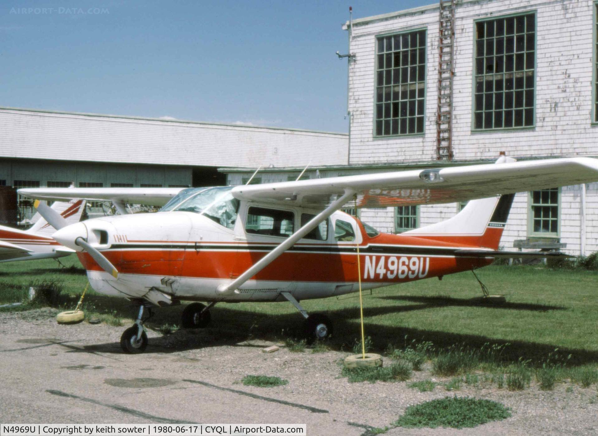 N4969U, 1965 Cessna 210E Centurion C/N 21058669, for sale