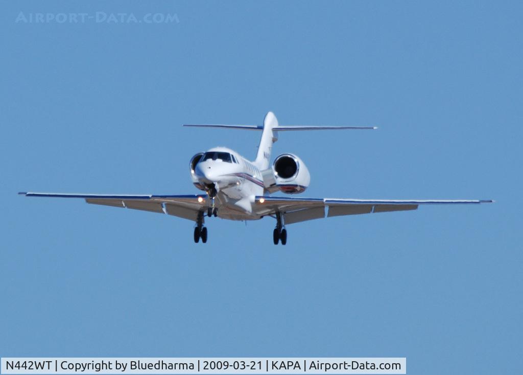 N442WT, 2004 Cessna 750 Citation X Citation X C/N 750-0233, On final approach to 17L.