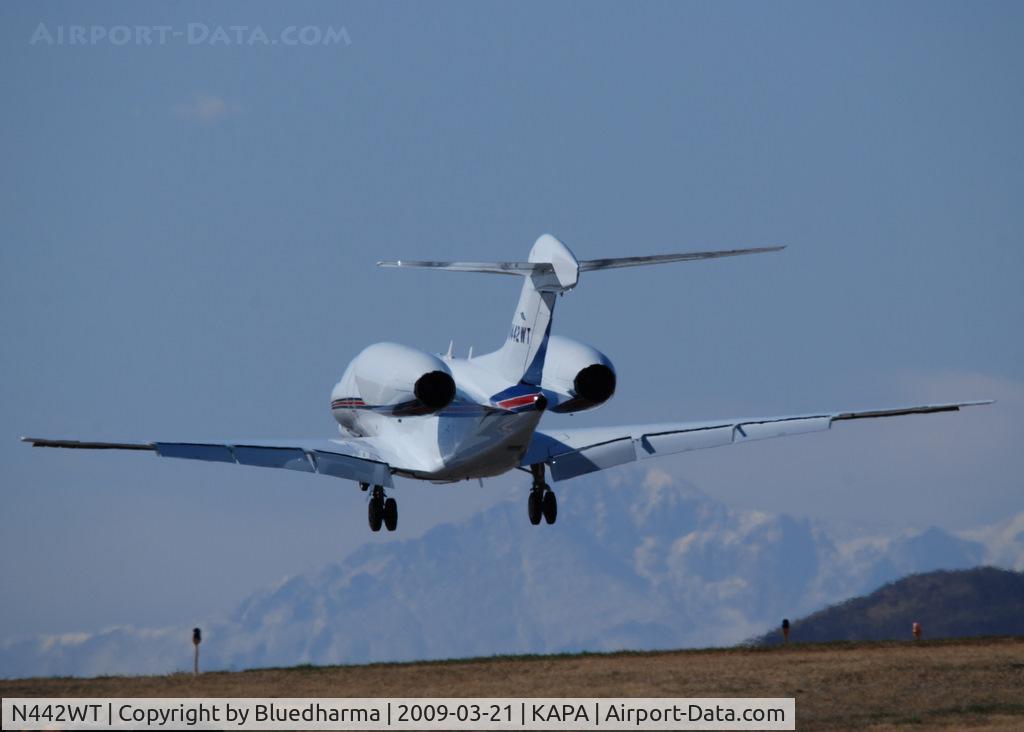 N442WT, 2004 Cessna 750 Citation X Citation X C/N 750-0233, On final approach to 17L.
