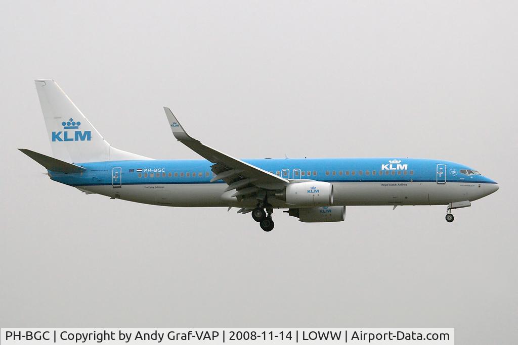PH-BGC, 2008 Boeing 737-8K2 C/N 30361, KLM 737-800
