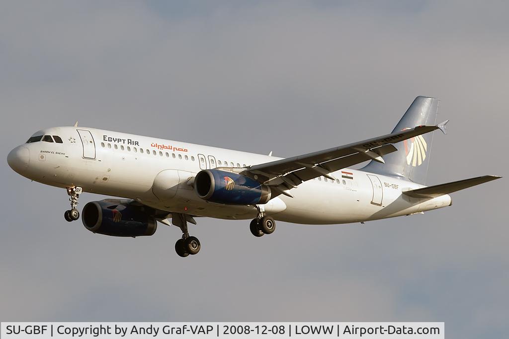 SU-GBF, 1992 Airbus A320-231 C/N 351, Egypt Air A320