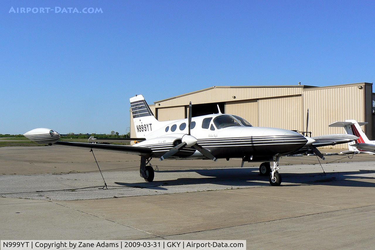N999YT, 1970 Cessna 421B Golden Eagle C/N 421B0009, At Arlington Municipal