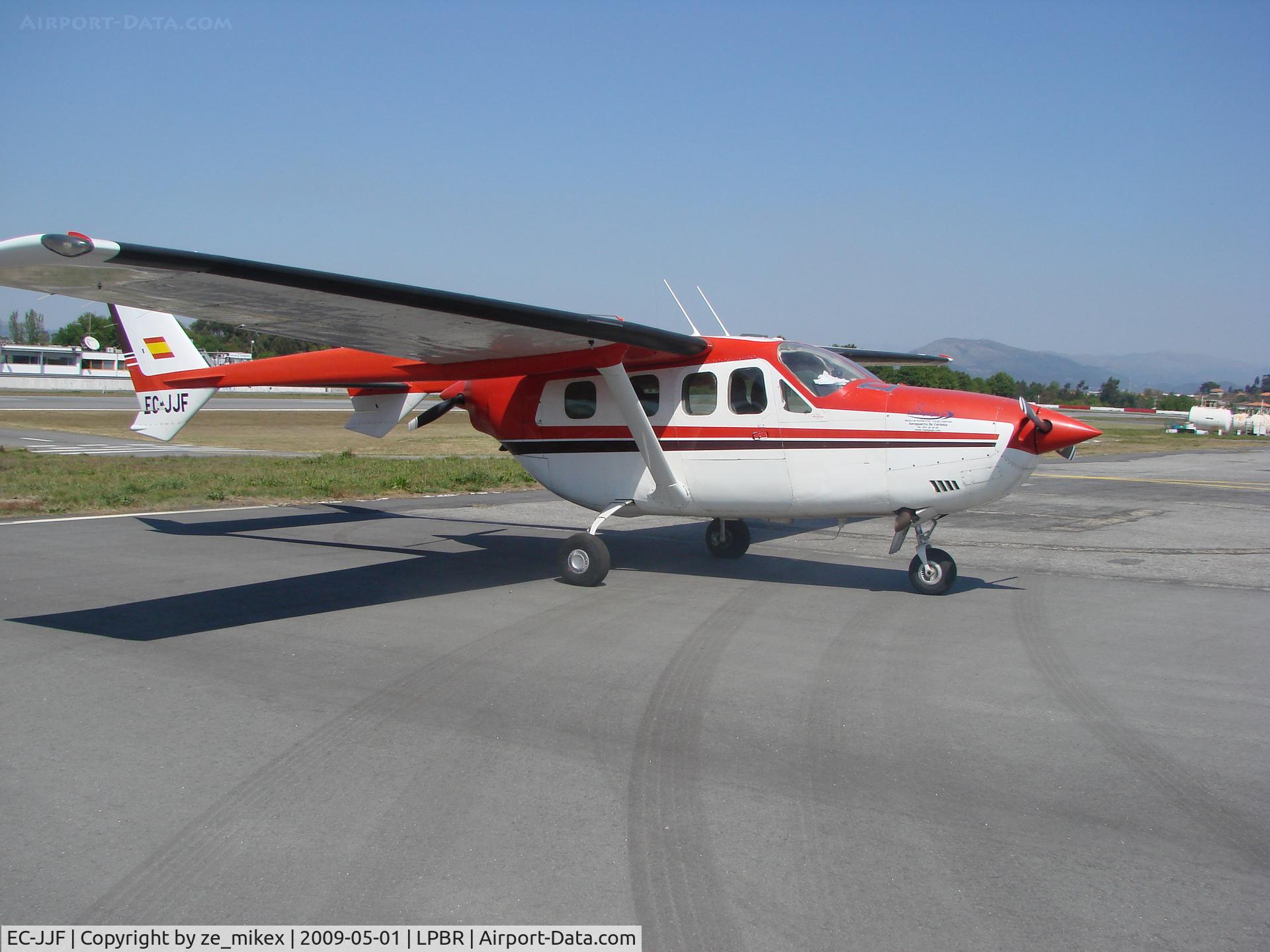 EC-JJF, Reims FT337GP C/N 0003, Cessna 337 skymaster at Braga,LPBR Portugal