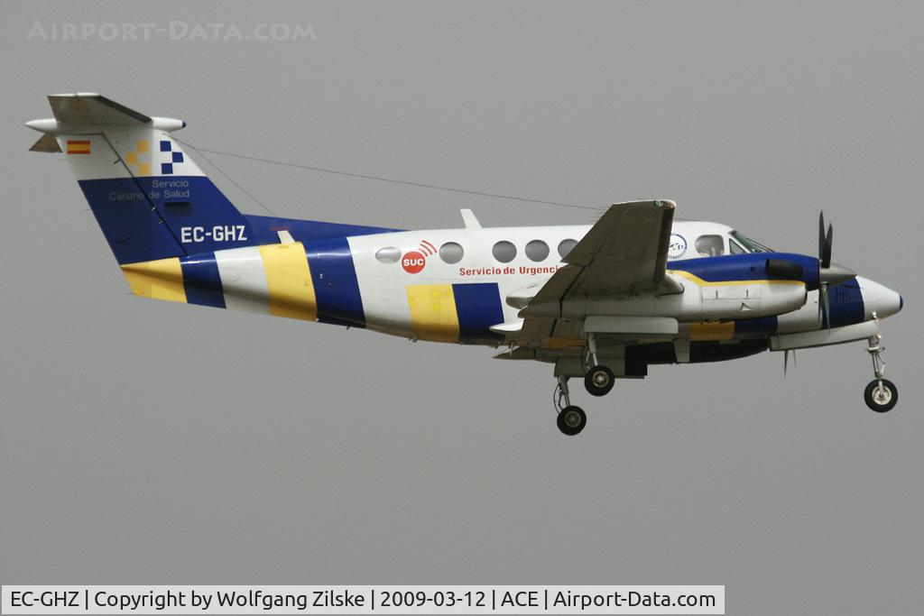 EC-GHZ, 1979 Beech 200 Super King Air C/N BB-555, visitor