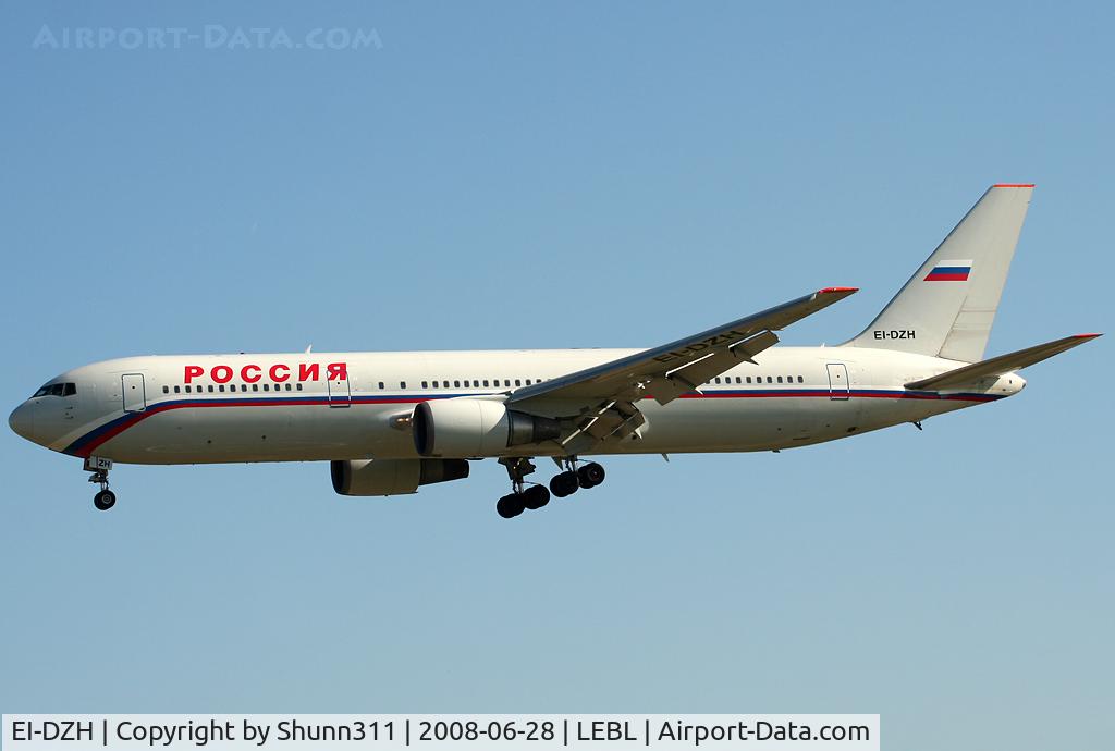 EI-DZH, 2002 Boeing 767-3Q8/ER C/N 29390, Landing rwy 25R