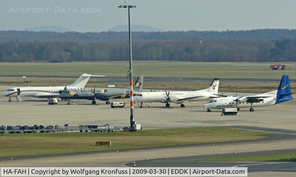 HA-FAH, 1983 Fokker F-27-500 Friendship C/N 10634, Cargo Ramp CGN