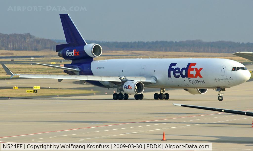 N524FE, 1993 McDonnell Douglas MD-11F C/N 48480, nice MD-11 Freighter