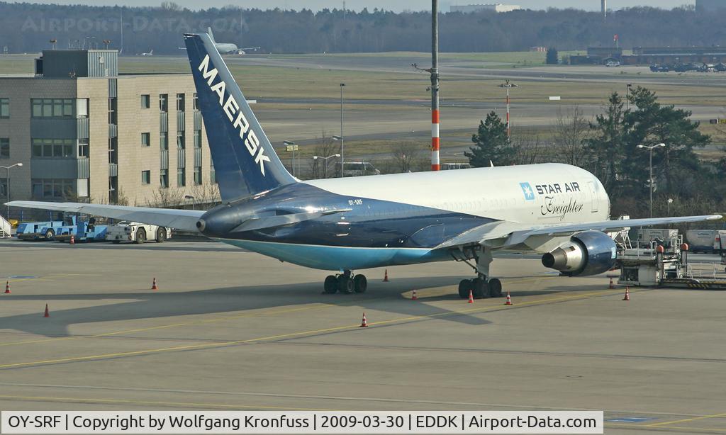 OY-SRF, 1986 Boeing 767-219 C/N 23327, Cargo Boeing