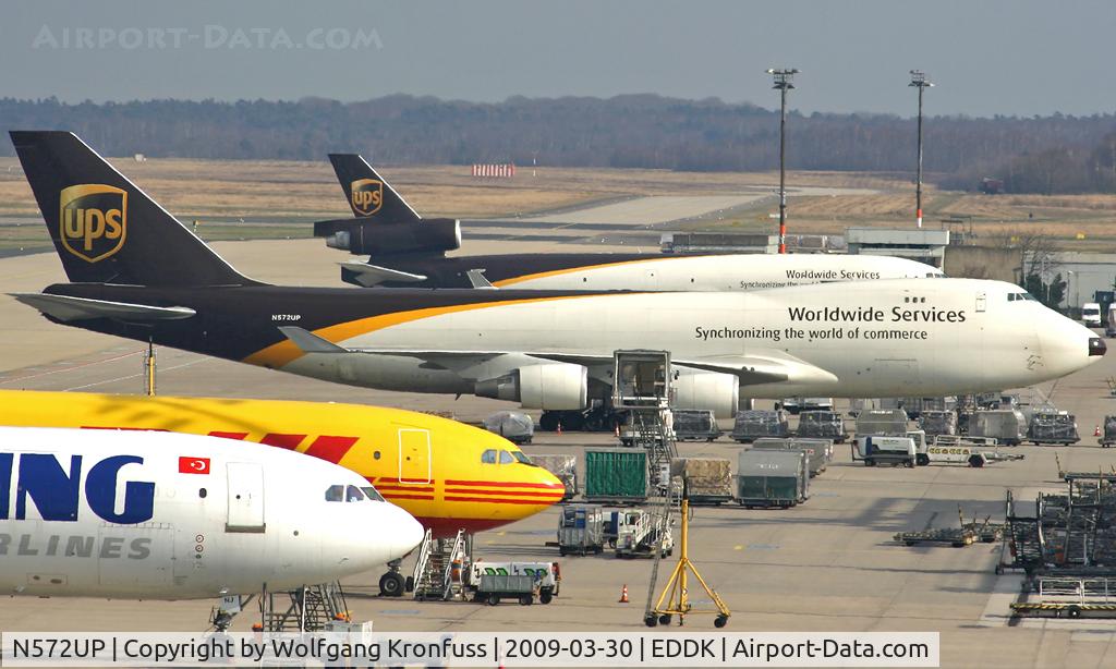 N572UP, 2007 Boeing 747-44AF C/N 35669, new Cargo Jumbo for UPS