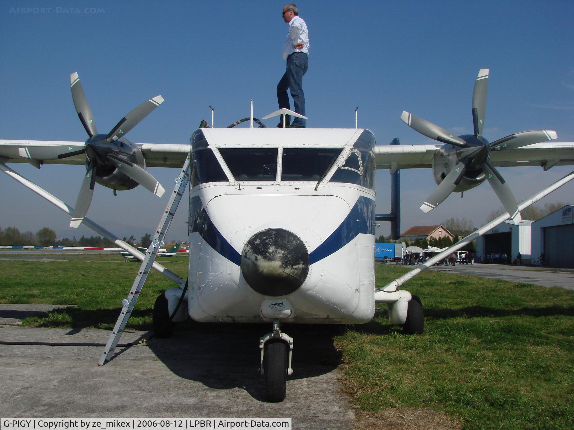 G-PIGY, 1975 Short SC-7 Skyvan 3-100 C/N SH.1943, Sky Van at Braga, Portugal