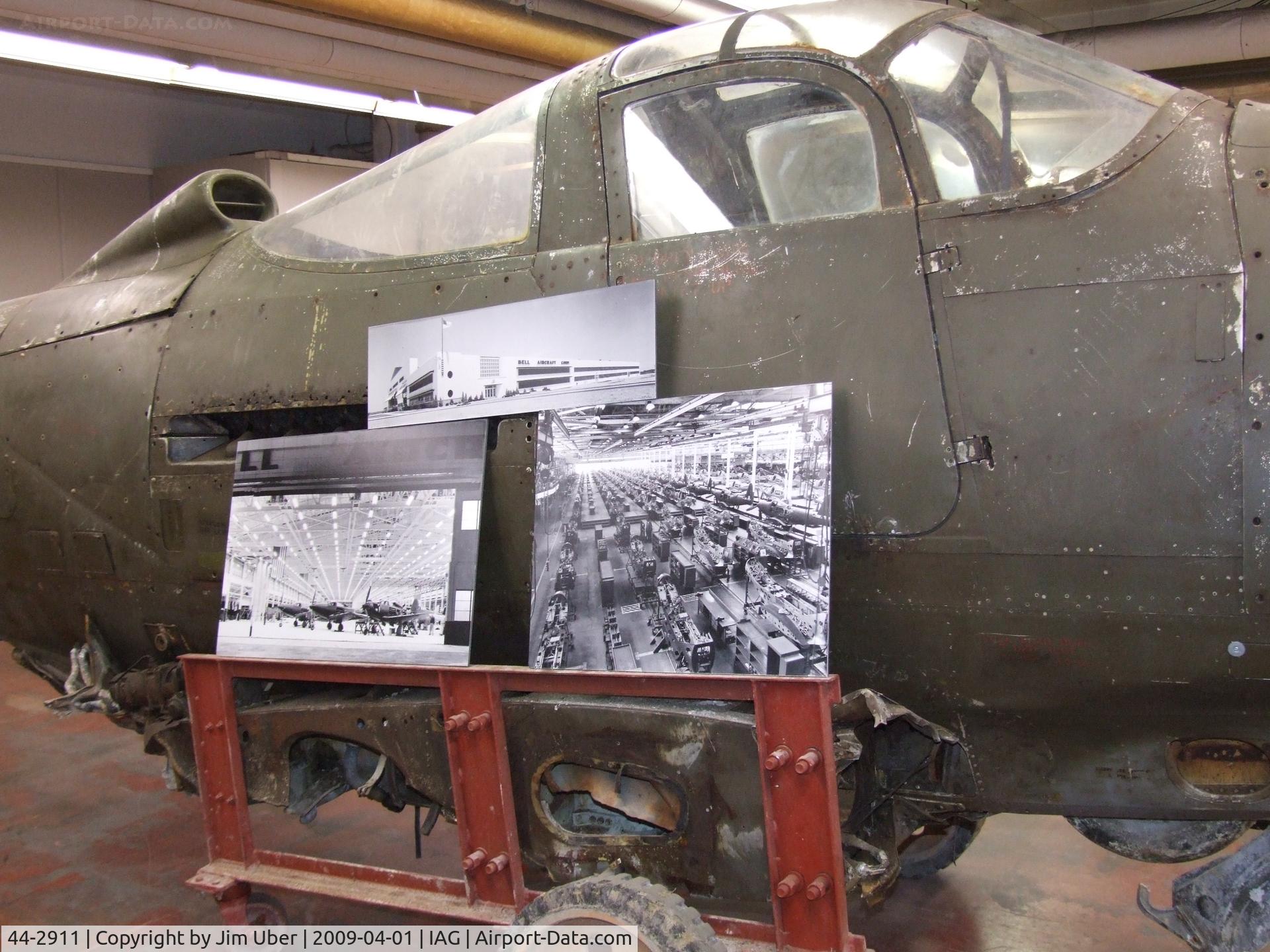 44-2911, 1944 Bell P-39Q Airacobra C/N Not found 44-2911, Photos of the production line- as it was, when this bird left home.