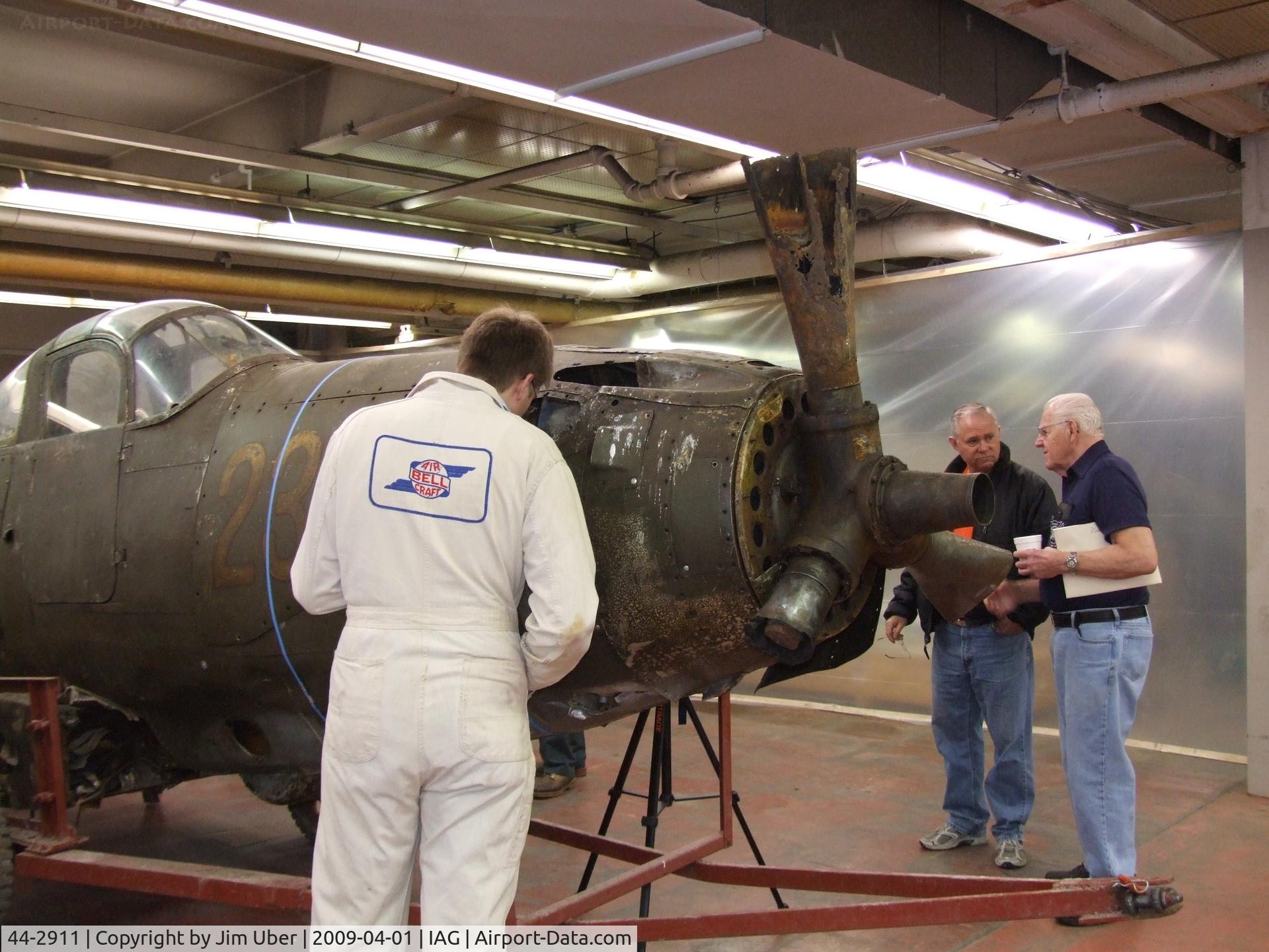 44-2911, 1944 Bell P-39Q Airacobra C/N Not found 44-2911, 