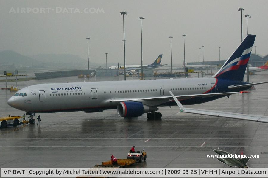 VP-BWT, 1999 Boeing 767-38A C/N 29617, Aeroflot