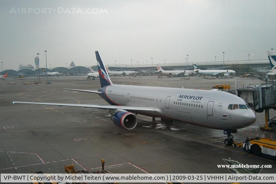 VP-BWT, 1999 Boeing 767-38A C/N 29617, Aeroflot