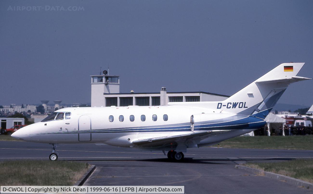 D-CWOL, 1993 British Aerospace BAe.125-800B C/N 258235, LFPB Paris Le Bourget