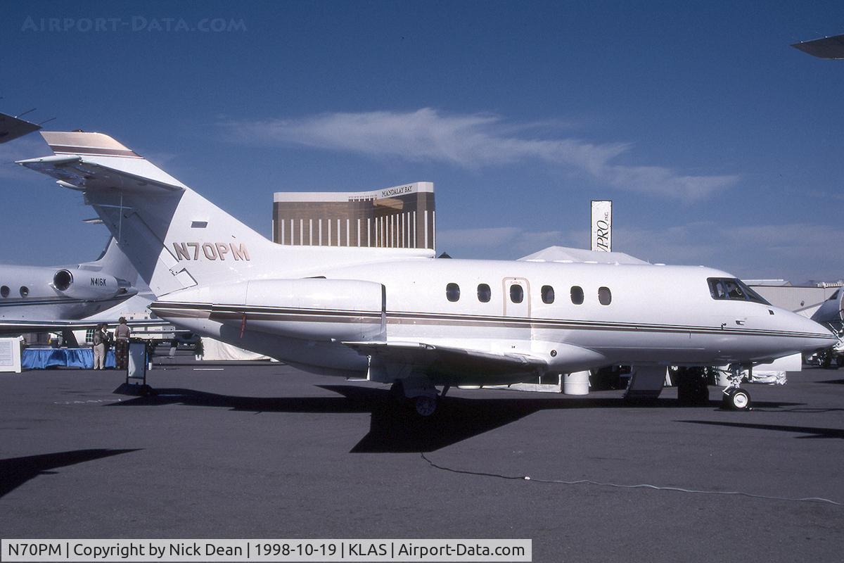 N70PM, 1993 British Aerospace BAe.125-800A C/N 258238, KLAS
