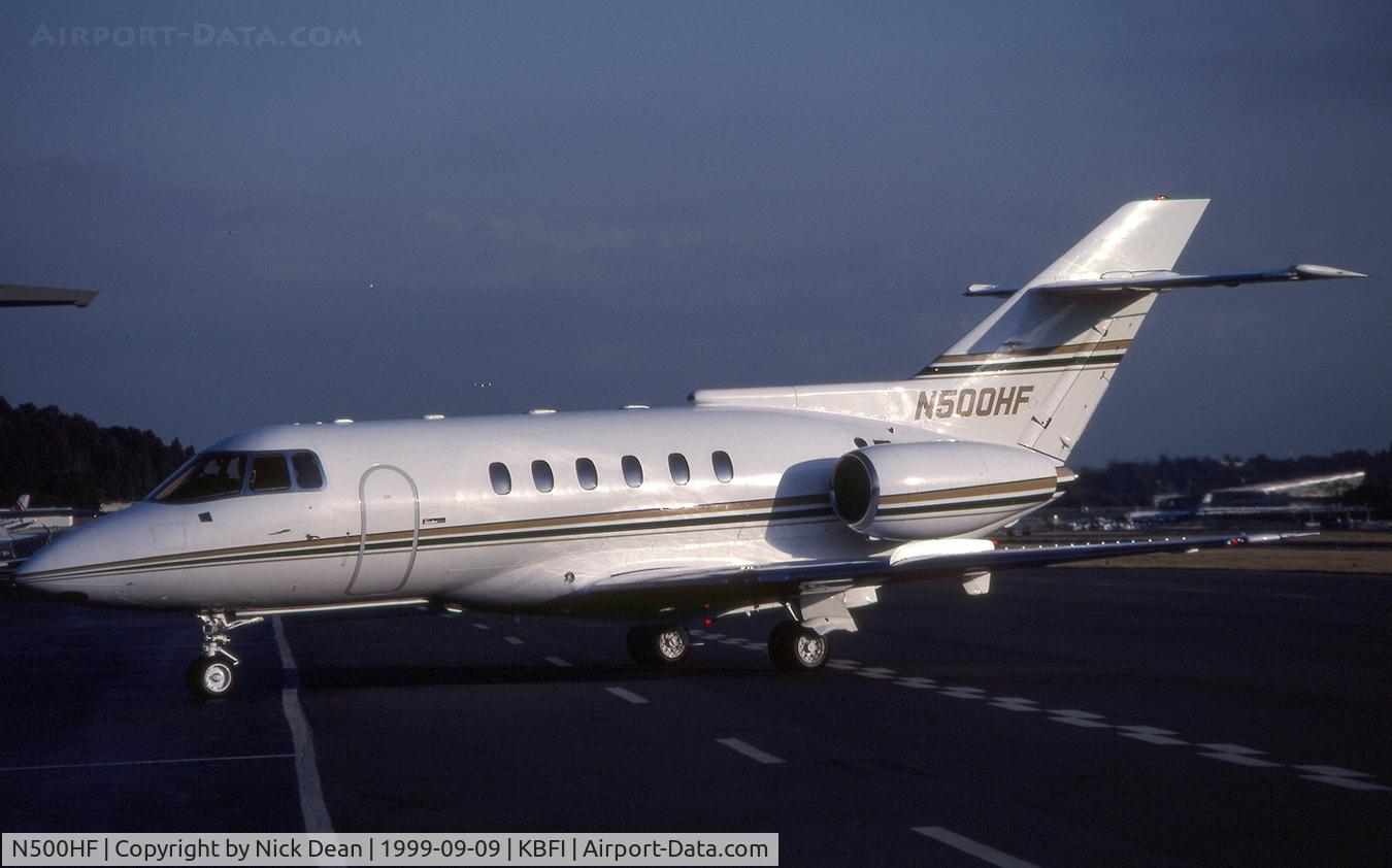 N500HF, 1993 British Aerospace BAe.125-800A C/N 258249, KBFI
