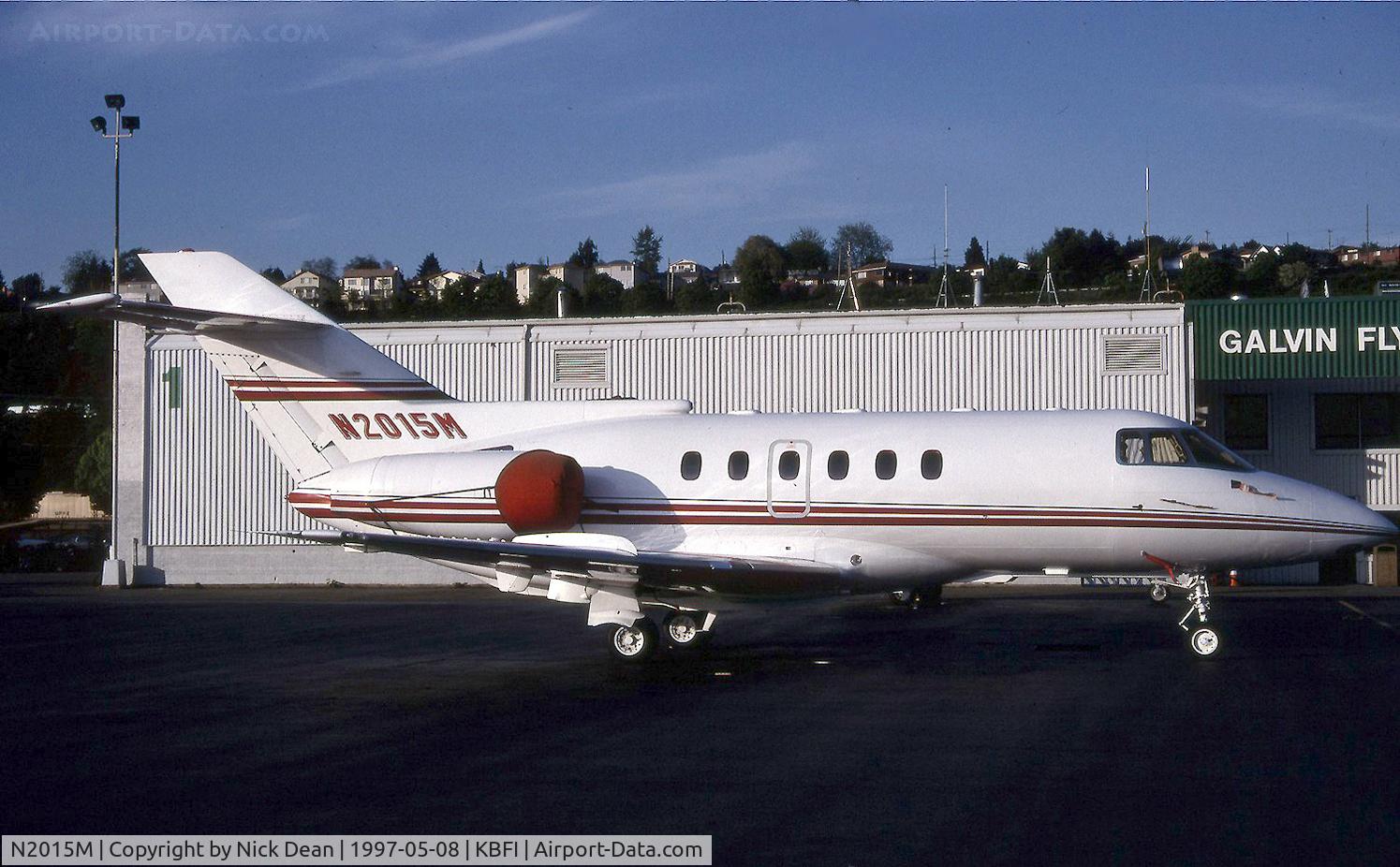 N2015M, 1994 British Aerospace BAe.125-800A C/N 258254, KBFI