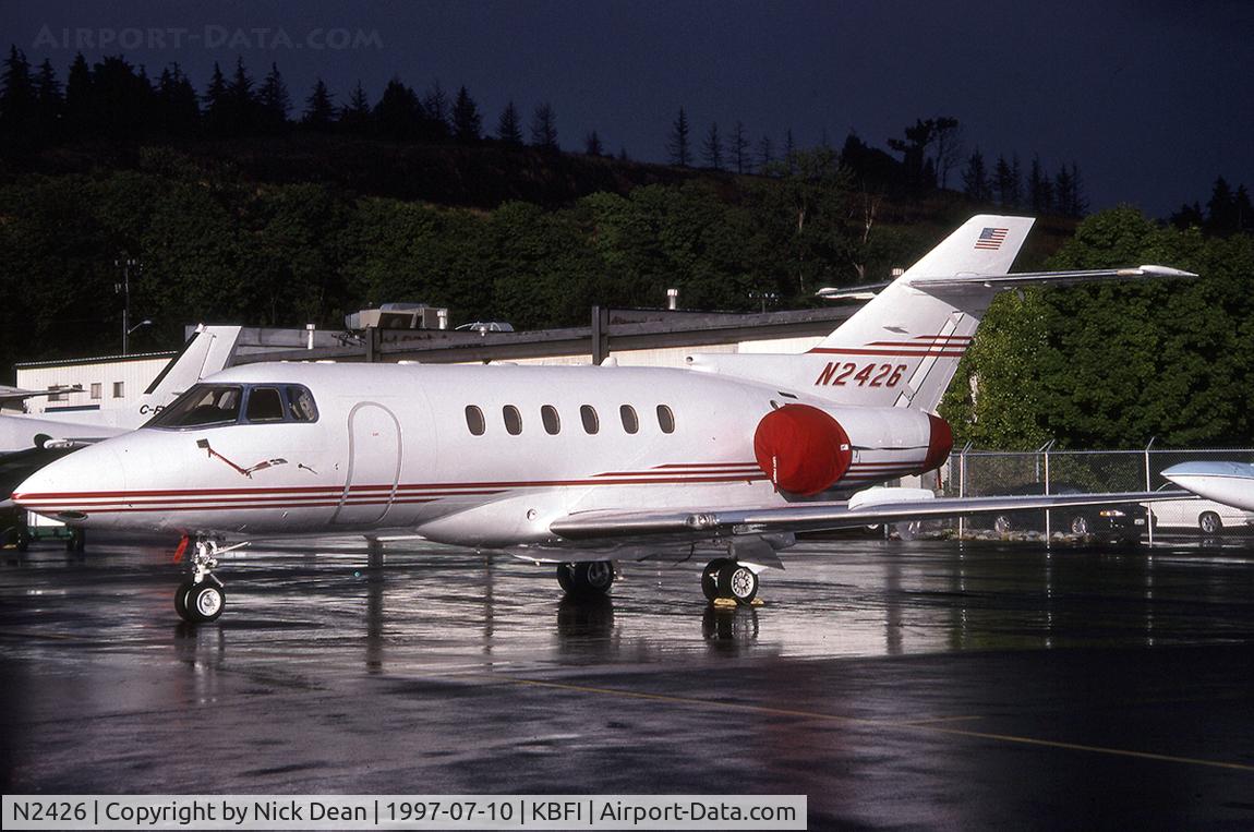 N2426, 1994 British Aerospace HS.125-700A C/N 258272, KBFI