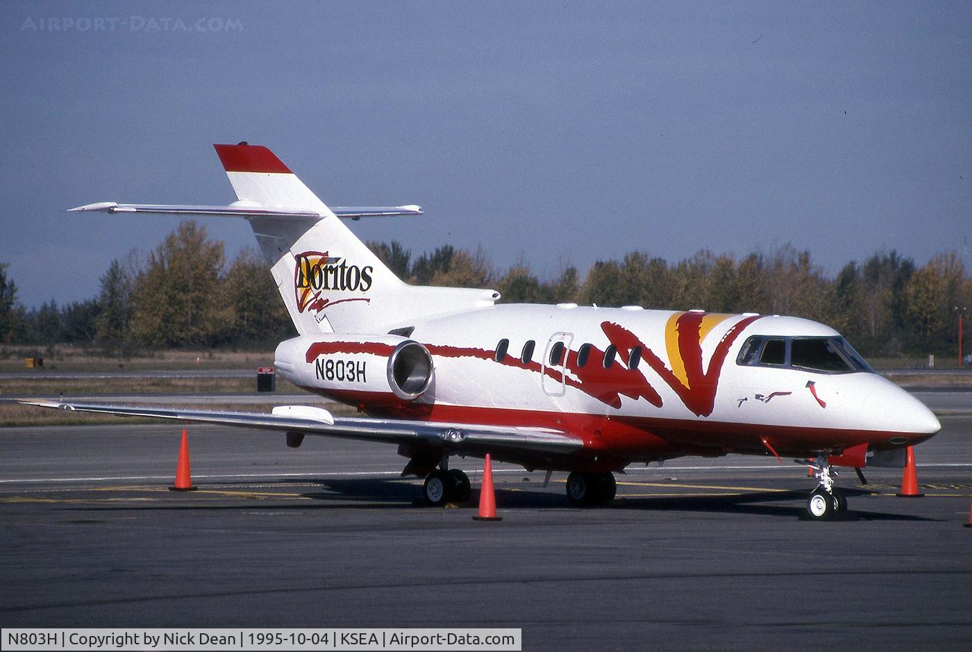 N803H, 1994 British Aerospace BAe.125-700A C/N 258273, KSEA