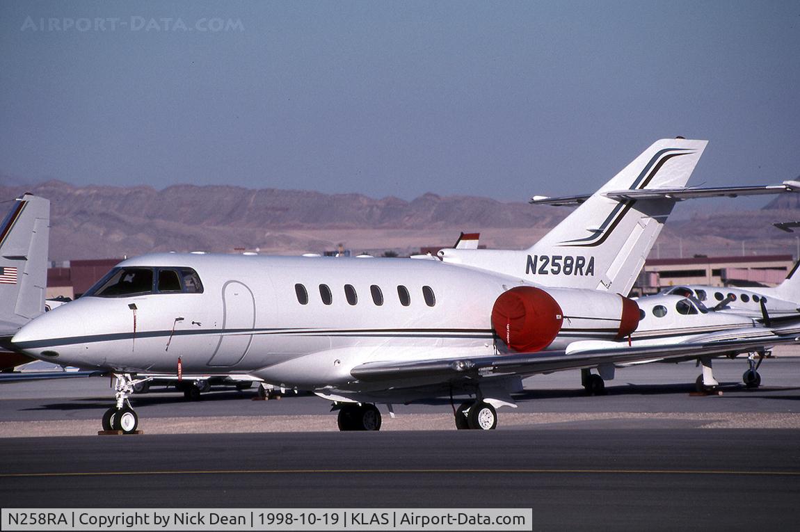N258RA, 1994 British Aerospace BAe.125-700A C/N 258273, KLAS