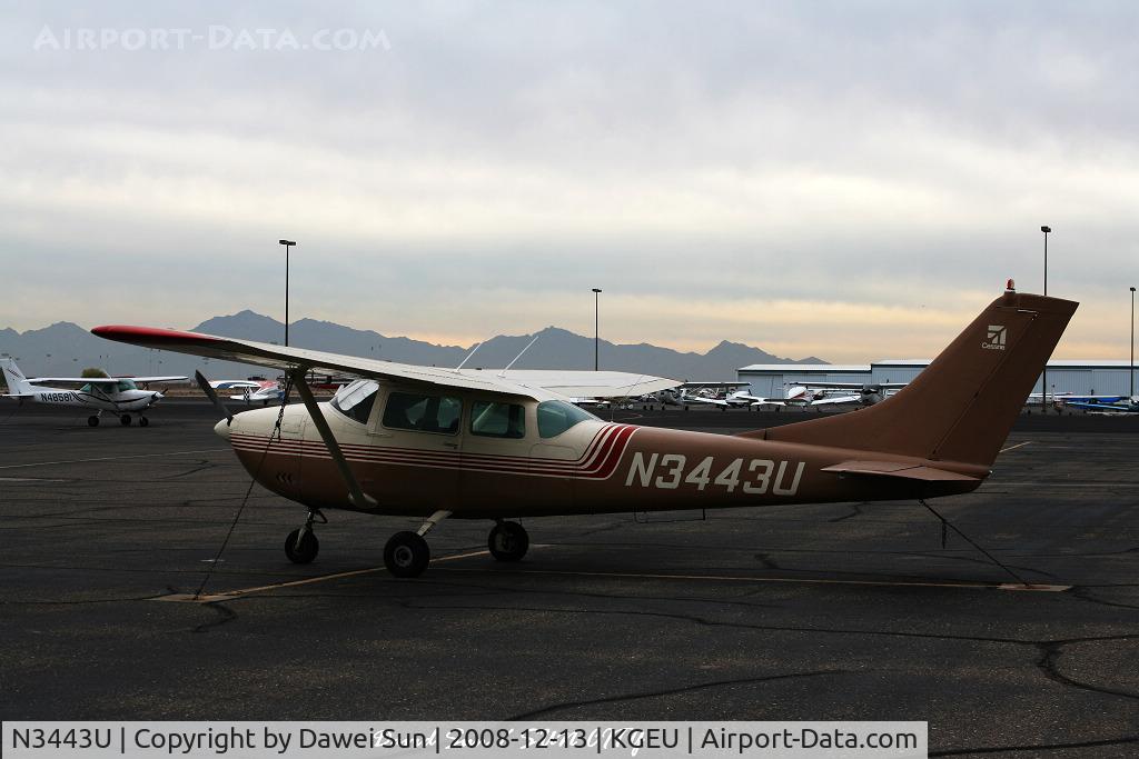 N3443U, 1963 Cessna 182F Skylane C/N 18254843, Glendale