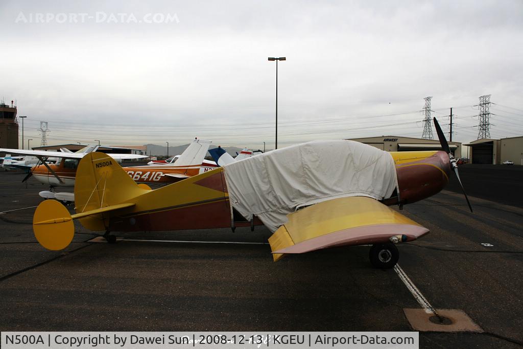 N500A, 1951 Bellanca 14-19 Cruisair Senior C/N 2053, Glendale