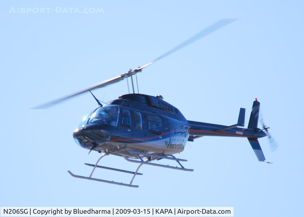 N206SG, 2000 Bell 206L-4 LongRanger IV LongRanger C/N 52240, Takeoff from APA