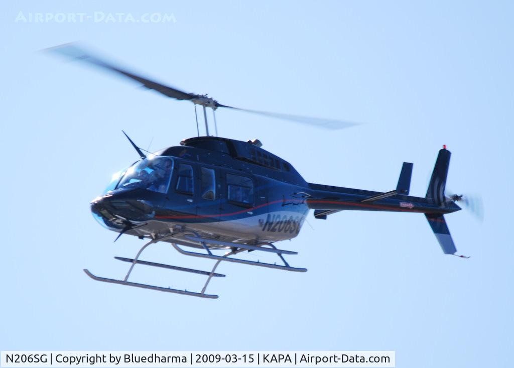 N206SG, 2000 Bell 206L-4 LongRanger IV LongRanger C/N 52240, Takeoff from APA