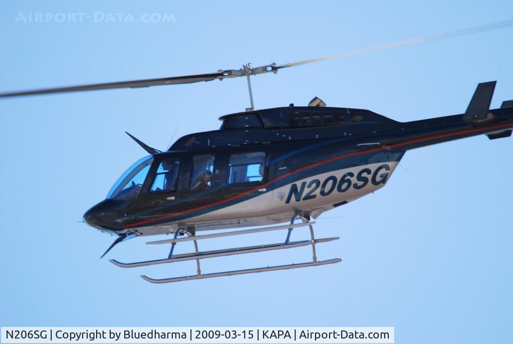 N206SG, 2000 Bell 206L-4 LongRanger IV LongRanger C/N 52240, Takeoff from APA