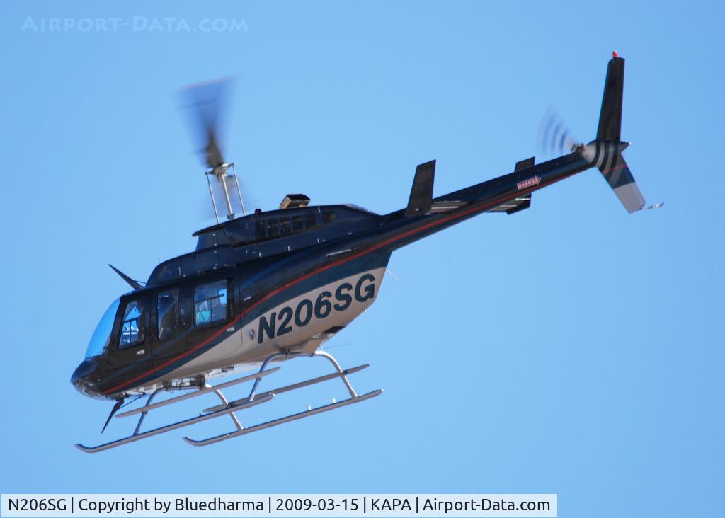 N206SG, 2000 Bell 206L-4 LongRanger IV LongRanger C/N 52240, Takeoff from APA