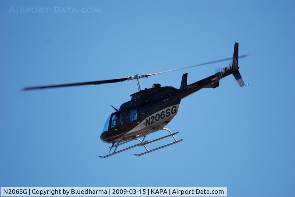 N206SG, 2000 Bell 206L-4 LongRanger IV LongRanger C/N 52240, Takeoff from APA