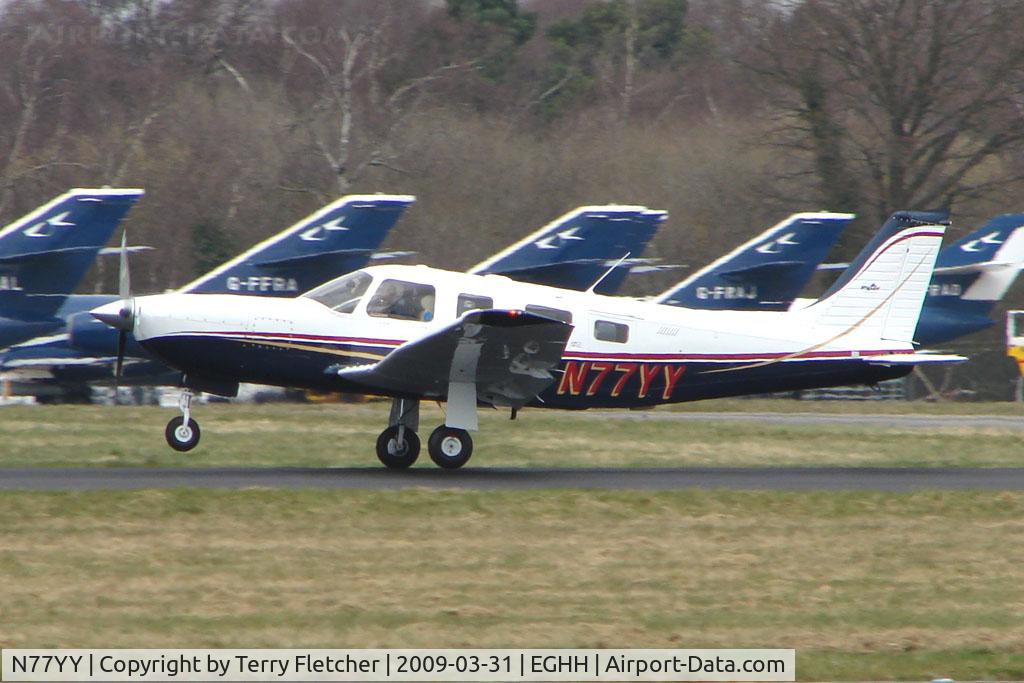 N77YY, 1999 Piper PA-32R-301T Turbo Saratoga C/N 3257120, Piper Pa-32-301LT at Bournemouth