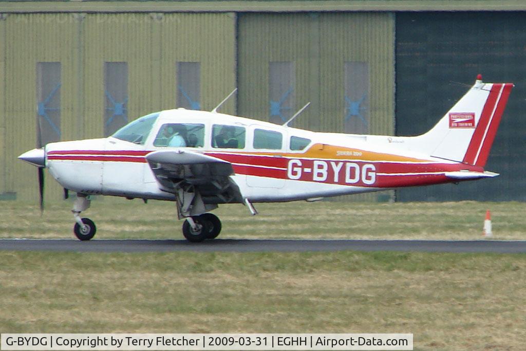 G-BYDG, 1978 Beech C24R Sierra C/N MC-627, Beech C24R at Bournemouth