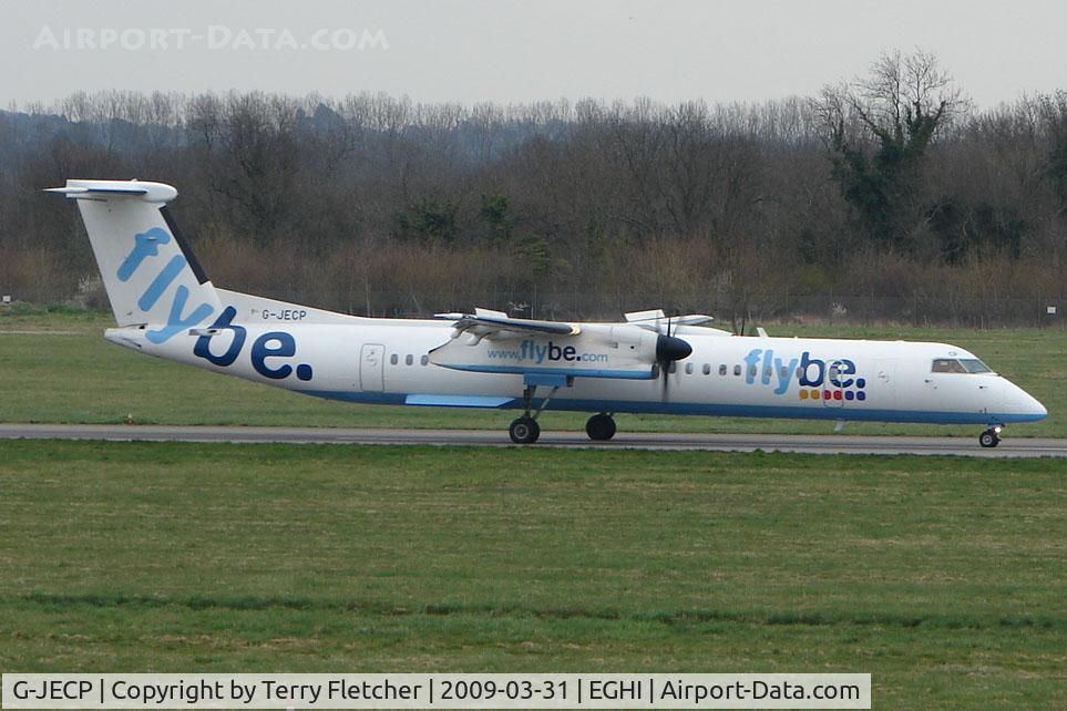 G-JECP, 2006 De Havilland Canada DHC-8-402Q Dash 8 C/N 4136, Flybe Dash 8 arriving at Southampton Int