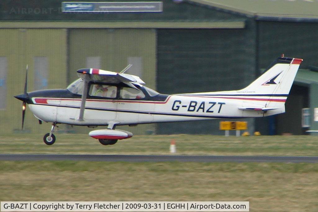 G-BAZT, 1973 Reims F172M Skyhawk Skyhawk C/N 0996, Cessna 172M at Bournemouth