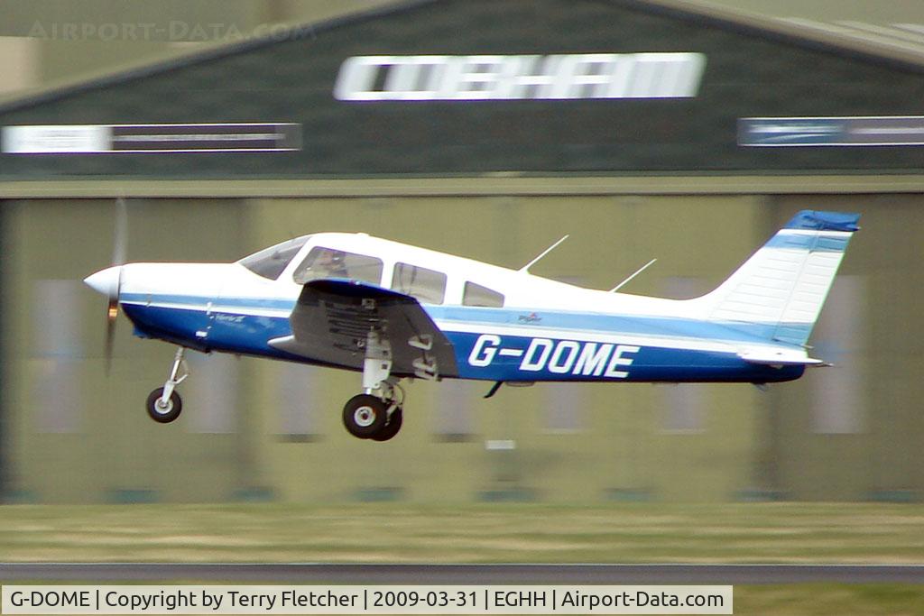 G-DOME, 1999 Piper PA-28-161 Cherokee Warrior III C/N 28-42062, Piper PA-28-161 at Bournemouth