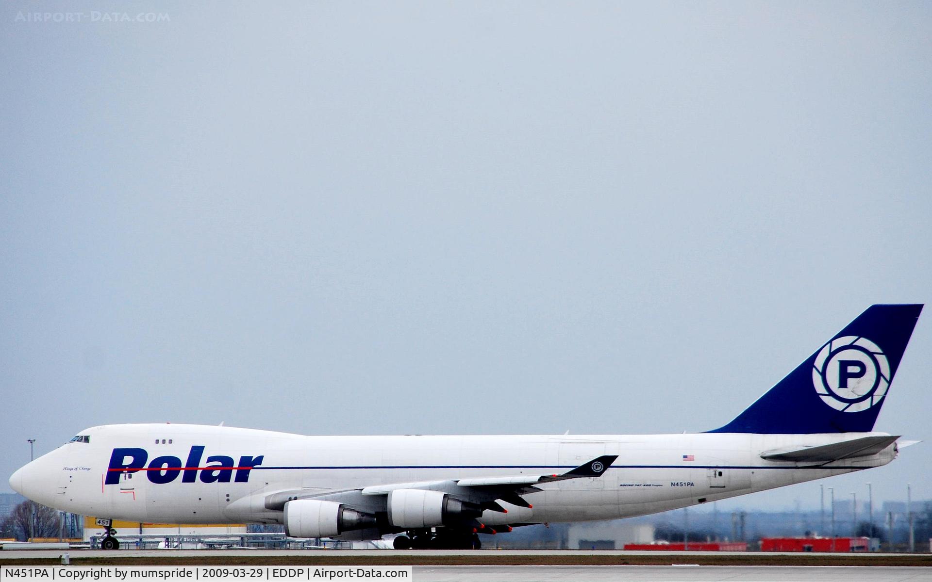 N451PA, 2000 Boeing 747-46NF C/N 30809, POLAR´s 