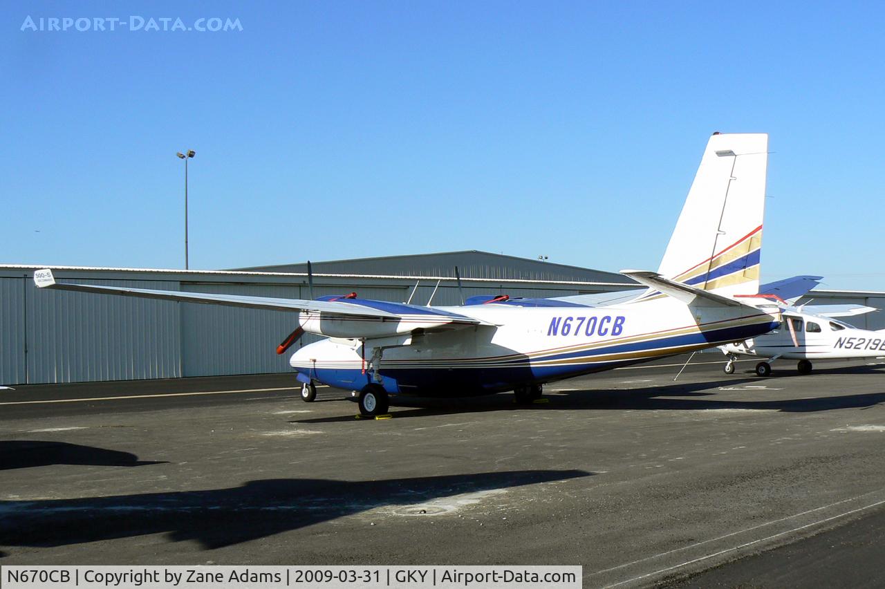 N670CB, 1979 Rockwell International 500-S C/N 3319, At Arlington Municipal