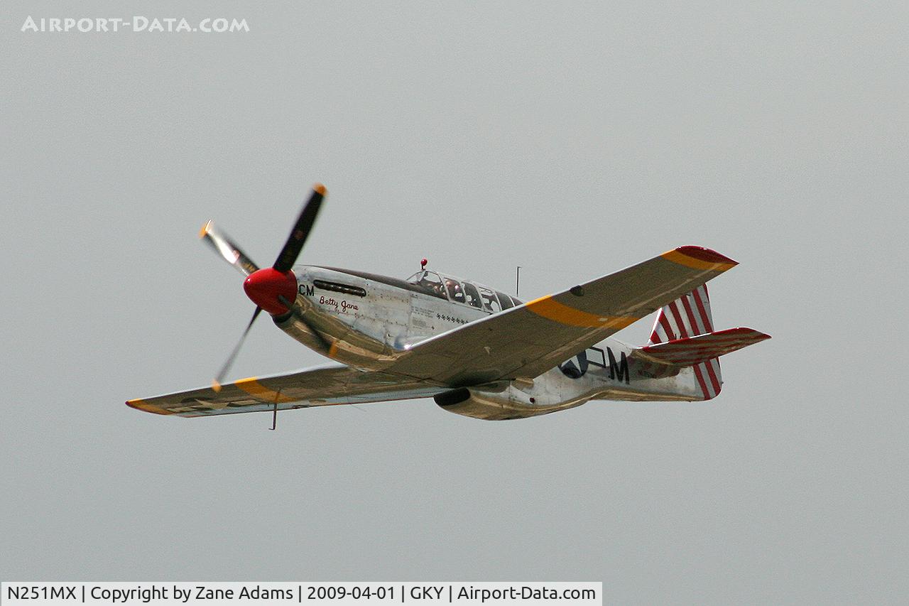 N251MX, 1943 North American P-51C-10 Mustang C/N 103-22730, Wahooo! At Arlington Municipal - Collings Foundation tour stop