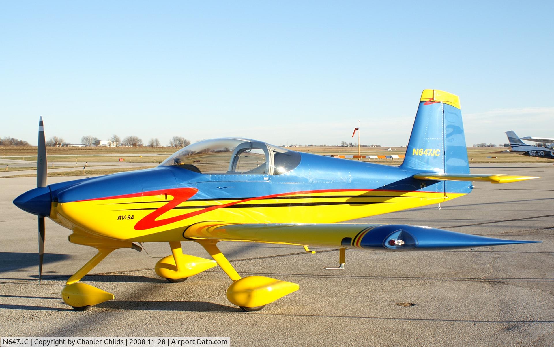 N647JC, Vans RV-9A C/N 90564, Picture of N647JC Jan, 2009
