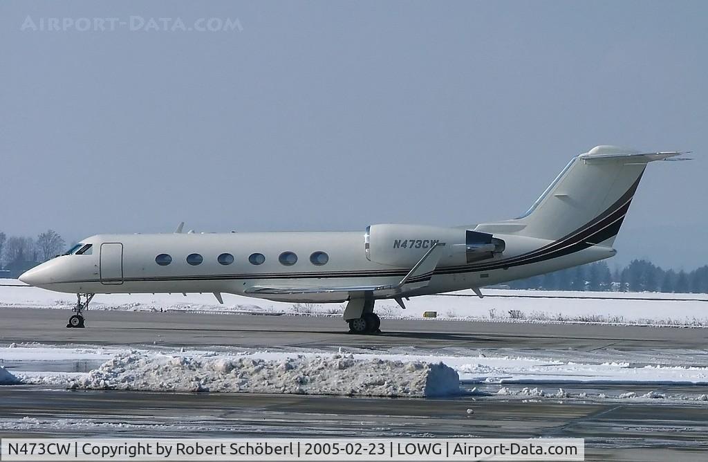 N473CW, 1992 Gulfstream Aerospace Gulfstream IV C/N 1194, Visitor @ GRZ/LOWG