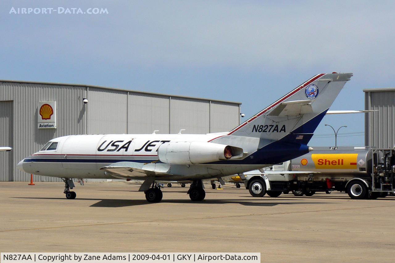N827AA, 1974 Dassault Falcon 20E C/N 298, At Arlington Municipal