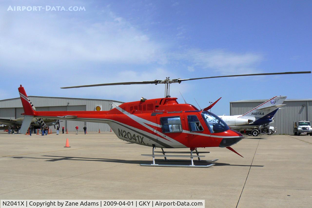 N2041X, 1981 Bell 206B JetRanger III C/N 3317, At Arlington Municipal