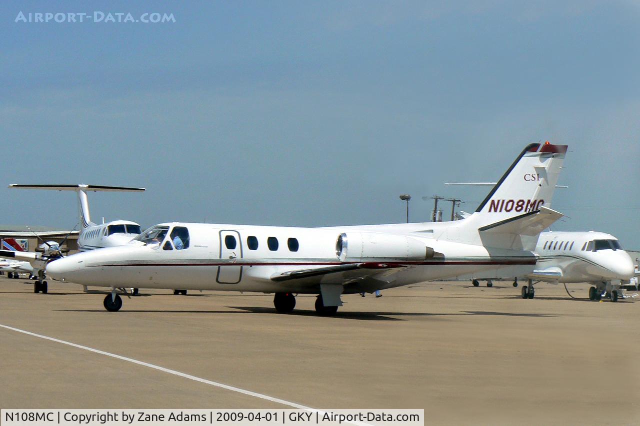 N108MC, 1976 Cessna 500 C/N 500-0322, At Arlington Municipal